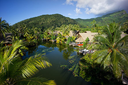 Bungalows Premium Lac Hôtel Maitai Lapita Village Huahine polynésie