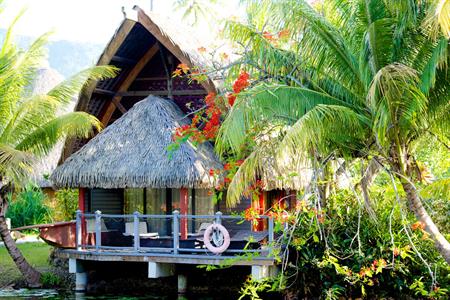 Bungalows Premium Lac Hôtel Maitai Lapita Village Huahine polynésie