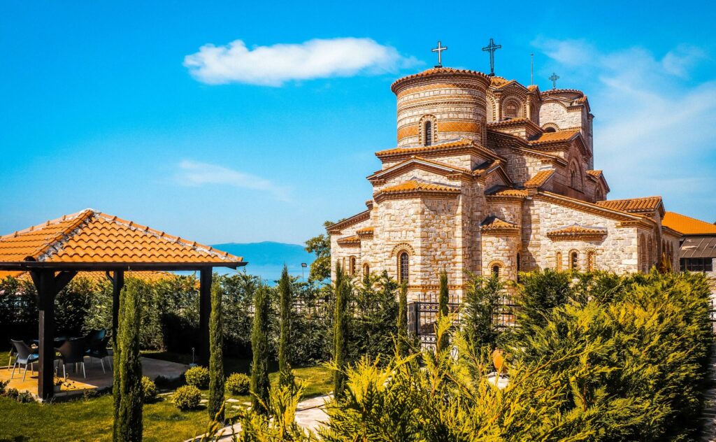 monastère saint pantaleimon ohrid macedoine du nord